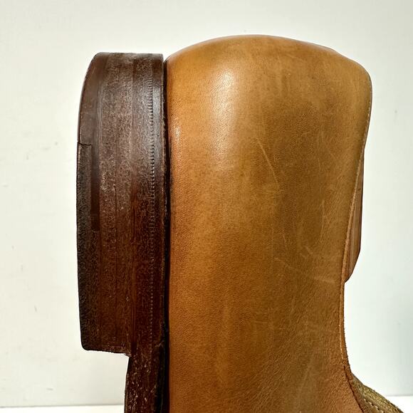 VERY GOOD Crockett & Jones x Brooks Brother Wholecut Oxford Tan Made England 11 - Picture 13 of 13